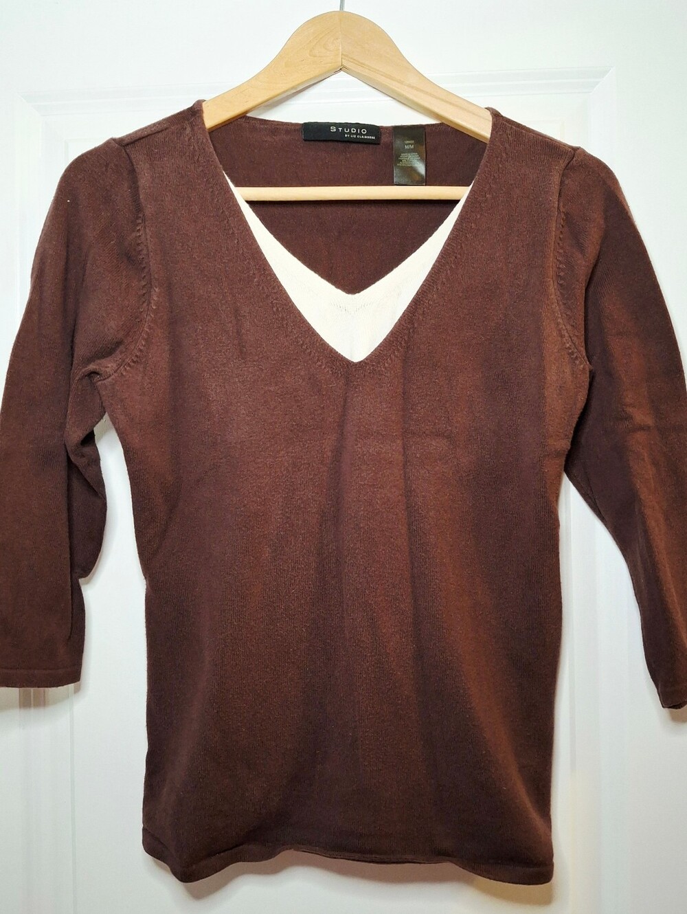 Vintage 90s Liz Claiborne Layered Sweater (M)